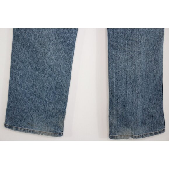 Ariat Mens 33 x 30 Rebar M4 Low Rise Bootcut Distressed Jeans O956 - Picture 5 of 6